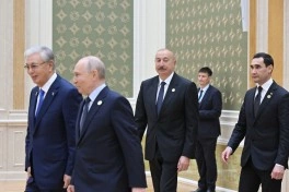 Türkmənbaşıda Xəzər Ekoloji Sammitinin geniş tərkibdə iclası keçirilir, Prezident tədbirdə çıxış edib