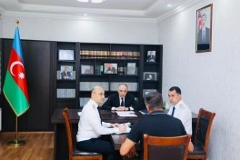Baş prokuror Qubada vətəndaşları qəbul edib