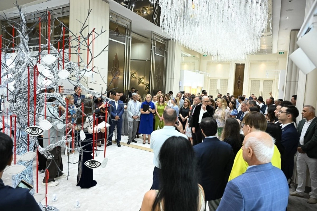 “GabalaFest” çərçivəsində ilk beynəlxalq incəsənət sərgisi açılıb - FOTO