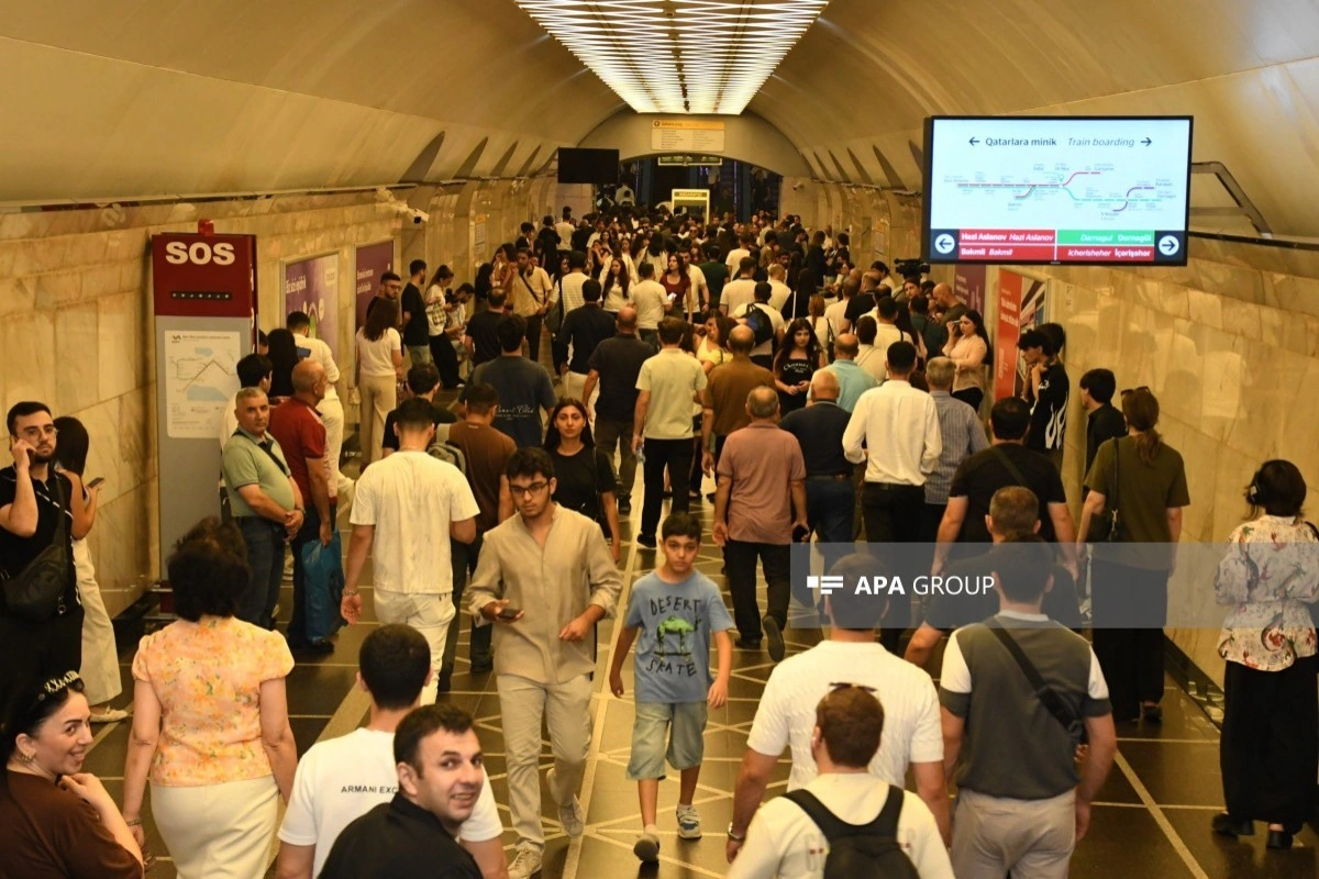 Ötən ay metronun “Xocəsən” və “Avtovağzal” stansiyalarında ödənişsiz xidmətdən 120 mindən çox sərnişin yararlanıb