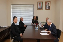 Kəmaləddin Heydərov Qax şəhərində vətəndaşları qəbul edib