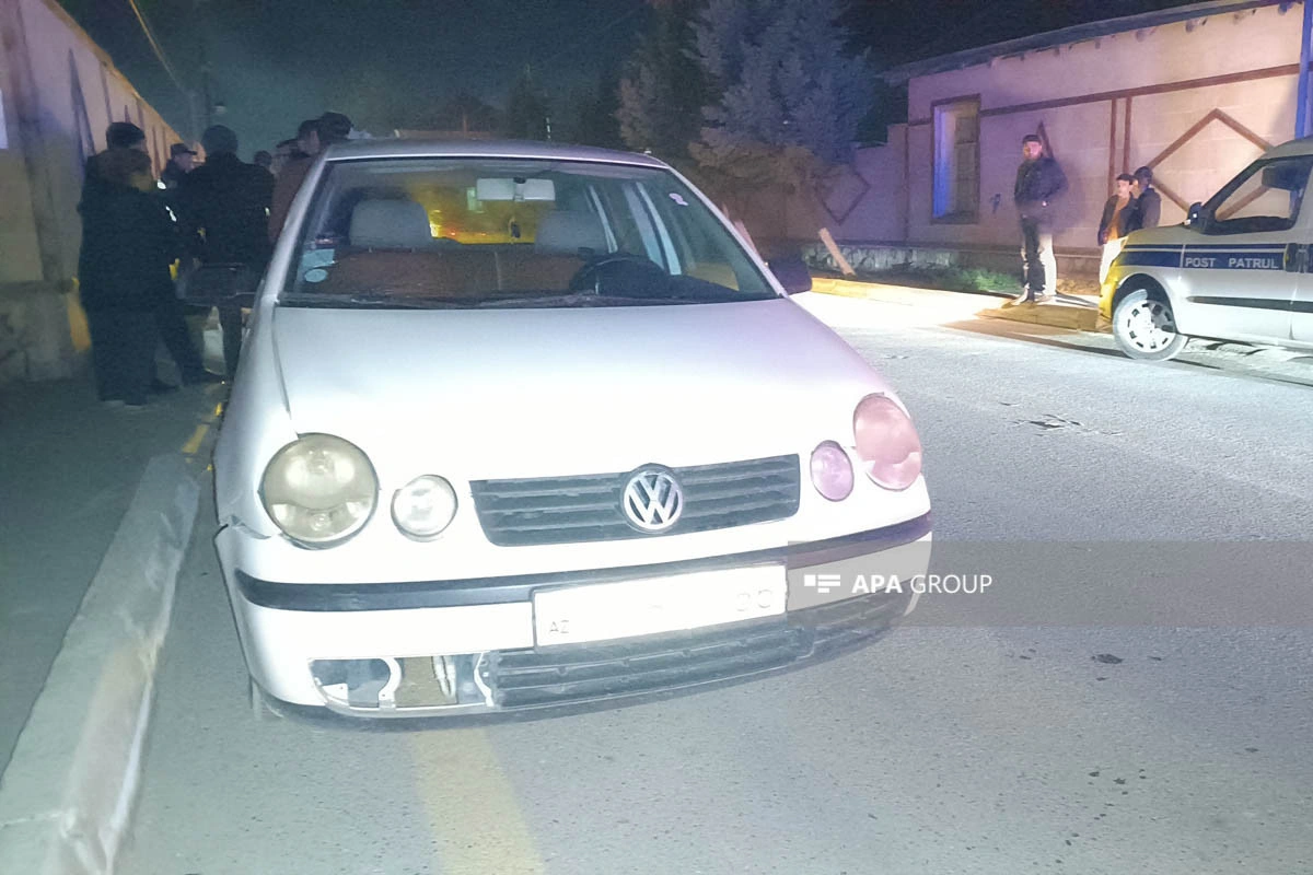 Ucarda velosipedçini və qadını maşın vurub - FOTO