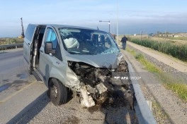 Sabirabadda zəncirvari qəza olub, 1 nəfər ölüb, 5 nəfər xəsarət alıb