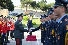 Cəmşid Naxçıvanski adına Hərbi Liseyin 54-cü buraxılış mərasimi keçirilib - VİDEO