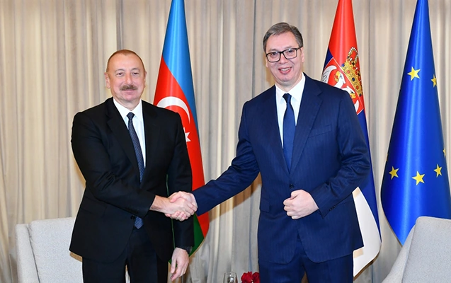 İlham Əliyevin Aleksandar Vuçiçlə təkbətək görüşü olub  - Yenilənəcək+Fotolar