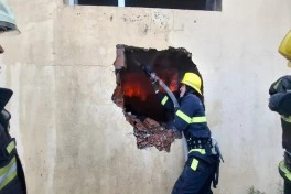 Binəqədi-Novxanı-Mehdiabad yolunda obyektdə yanğın məhdudlaşdırılıb - YENİLƏNİB-2 - FOTO - VİDEO
