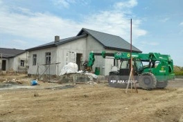 Ağdamın Baş Qərvənd və Eyvazxanbəyli kəndləri sürətlə yenidən qurulur - FOTO
