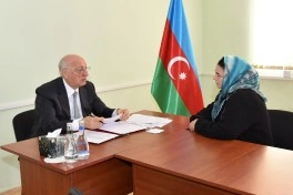 Zakir Fərəcov Sumqayıtda qəbul keçirib