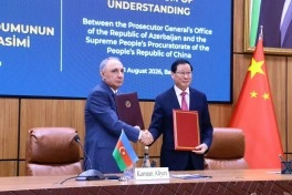 Çinin Baş prokuroru Azərbaycana gəlib, memorandum imzalanıb - YENİLƏNİB