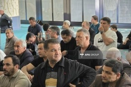 Naxçıvanda Qurban bayramı münasibətilə bayram namazı qılınıb