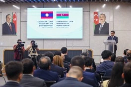 Bakıda Azərbaycan-Laos investisiya və biznes forumu keçirilib - FOTO - YENİLƏNİB