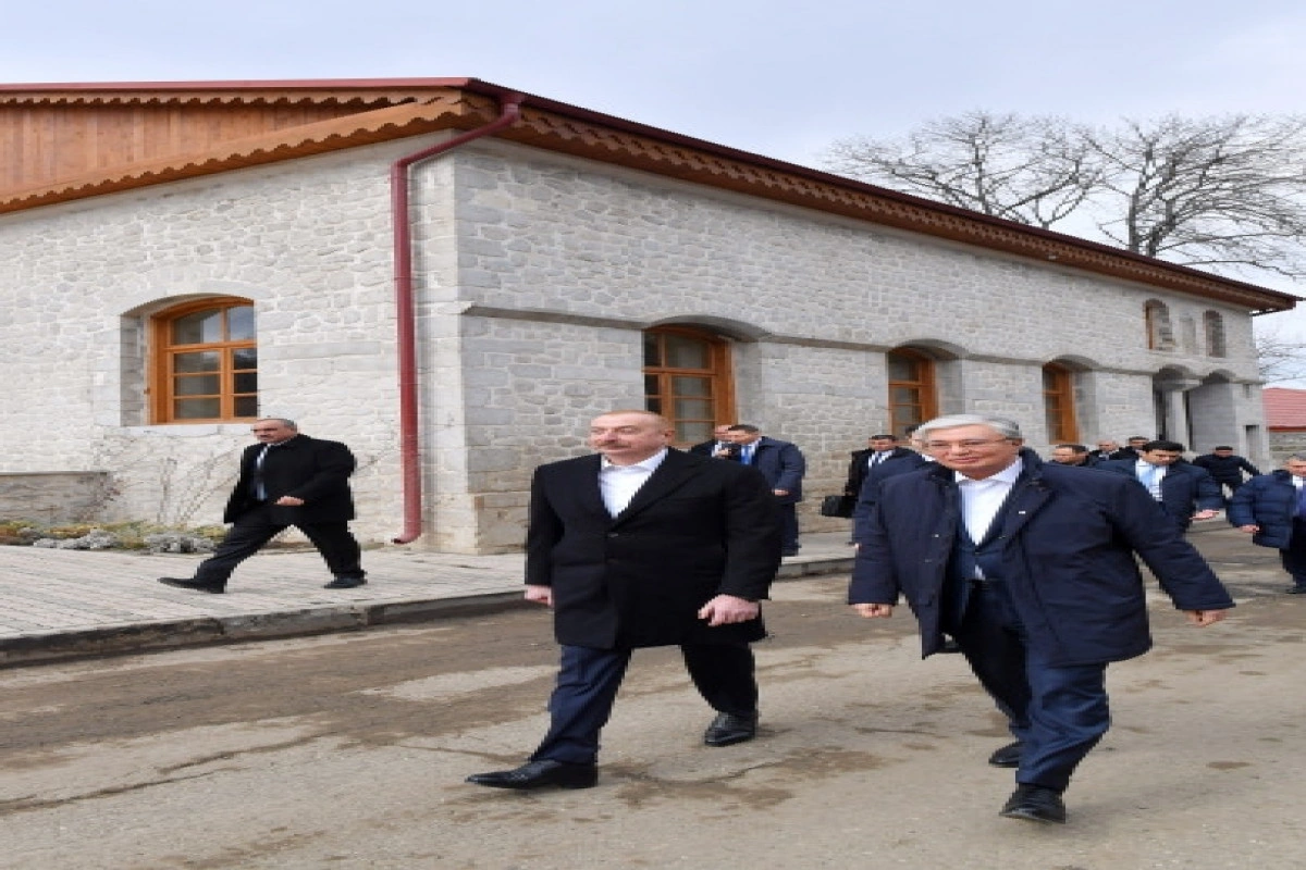 Azərbaycan və Qazaxıstan prezidentləri Şuşaya səfər ediblər - YENİLƏNİB