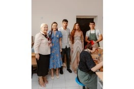 Leyla Əliyeva və Arzu Əliyeva 11 nömrəli inteqrasiya təlimli internat tipli ümumtəhsil məktəbində olublar