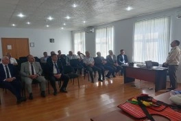 FHN-in Cənub Regional Mərkəzində mülki müdafiə kursları keçirilib