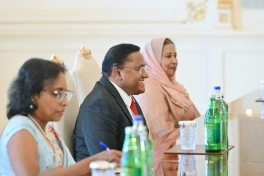 Azərbaycan Prezidenti Şri-Lanka nazirini qəbul edib