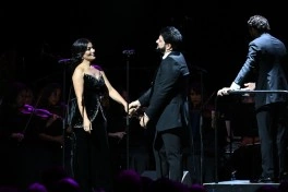 Montrödə Azərbaycanın incəsənət nümayəndələrinin iştirakı ilə qala konsert keçirilib - FOTO