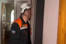 Badamdarda yaşayış binasında partlayış baş verib, 20 yaşlı şəxs xəsarət alıb - YENİLƏNİB