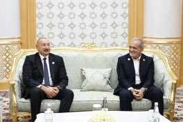 Prezident İlham Əliyev Məsud Pezeşkianla görüşüb - YENİLƏNİB-1