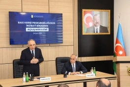 Bakı Hərbi Prokurorluğunun inzibati binasının açılışı olub