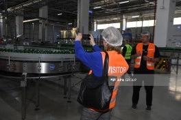 Xarici diplomatlar “İstisu” mineral su zavoduna baş çəkiblər - FOTO - VİDEO