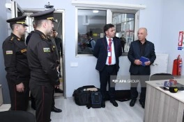 FHN yanğın təhlükəsizliyi ilə bağlı maarifləndirmə tədbiri keçirib - FOTO
