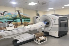 Azərbaycan media nümayəndələri Özbəkistanda Milli Uşaq Tibb Mərkəzində olublar - FOTO