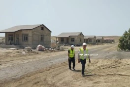 Füzulinin Pirəhmədli kəndinə ilk mərhələdə 280 ailə köçürüləcək - FOTO