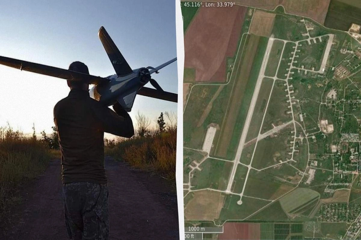 Ukrayna Ordusu Krımda hərbi aerodroma və enerji qovşaqlarına zərbə endirib