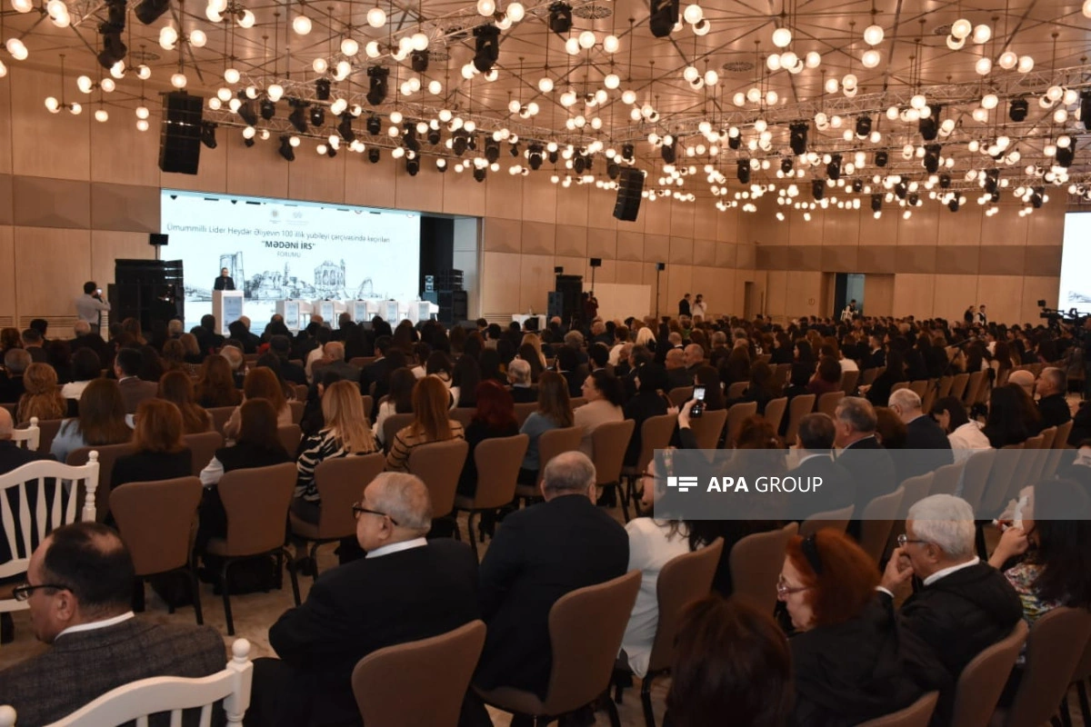 Azərbaycanda ilk dəfə keçirilən "Mədəni İrs" Forumu başa çatıb