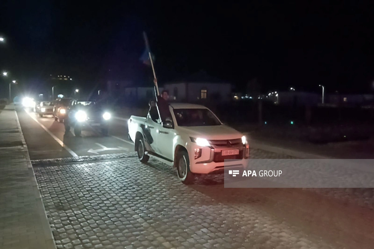 Ağalı kəndində avtoyürüş keçirilib - FOTO