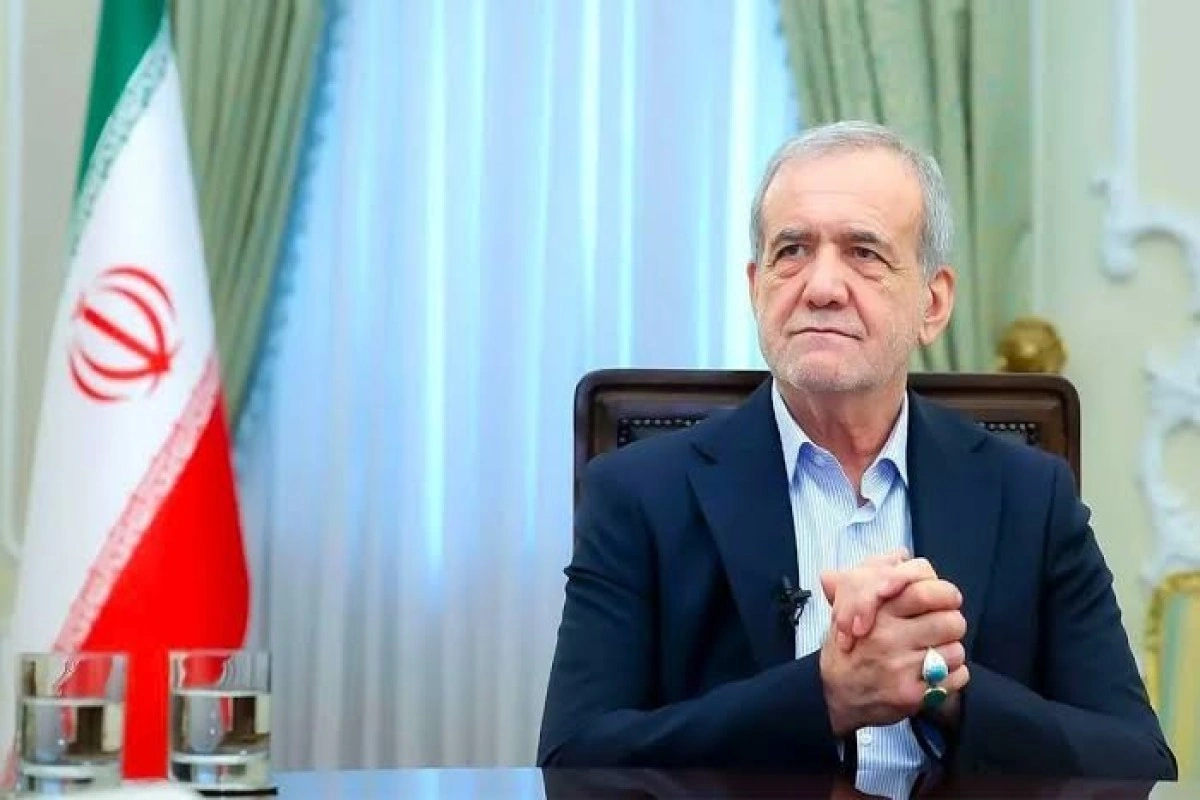 Pezeşkian: ABŞ yeni iqtisadi sanksiyalarla heç nəyə nail olmayacaq