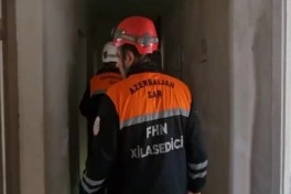Badamdarda yaşayış binasında partlayış baş verib, 20 yaşlı şəxs xəsarət alıb - YENİLƏNİB
