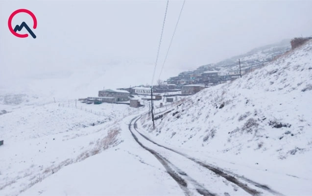 Qar yağıb, şaxta düşüb  - Faktiki hava