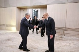 Prezident İlham Əliyevin adından AQEM-in 7-ci Zirvə Görüşünün iştirakçılarının şərəfinə şam yeməyi verilib