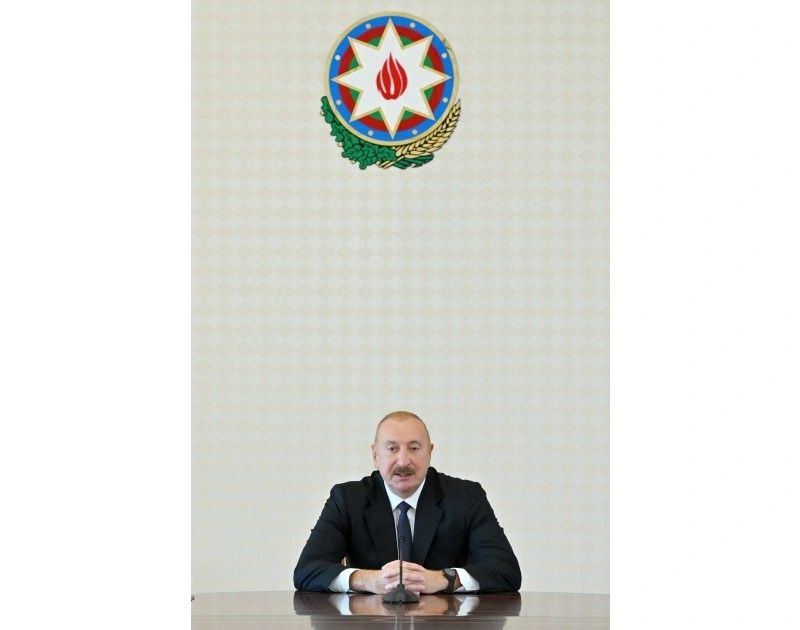 Prezident İlham Əliyev TDT-yə üzv ölkələrin təhlükəsizlik üzrə rəhbər şəxslərini qəbul edib
