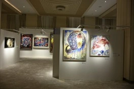 “GabalaFest” çərçivəsində ilk beynəlxalq incəsənət sərgisi açılıb - FOTO