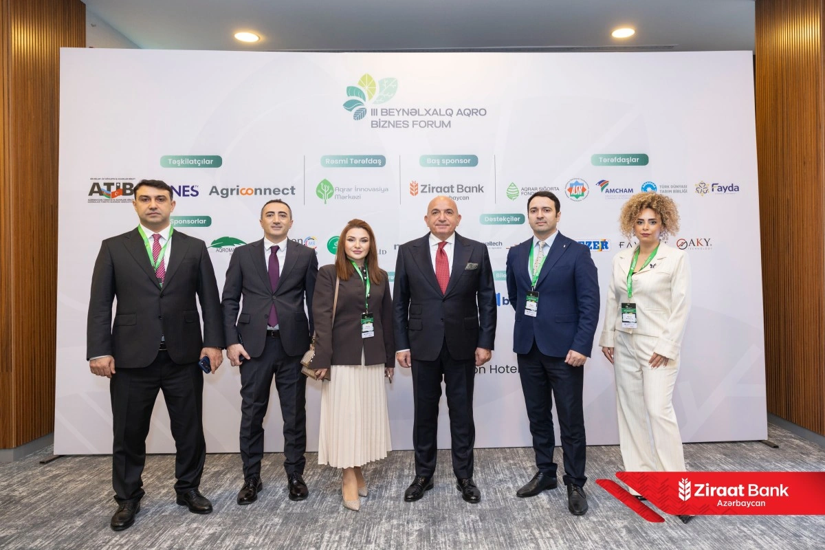 Torpağa dəyər, gələcəyə inam – Ziraat Bank Azərbaycan III Beynəlxalq Aqro Forumda!