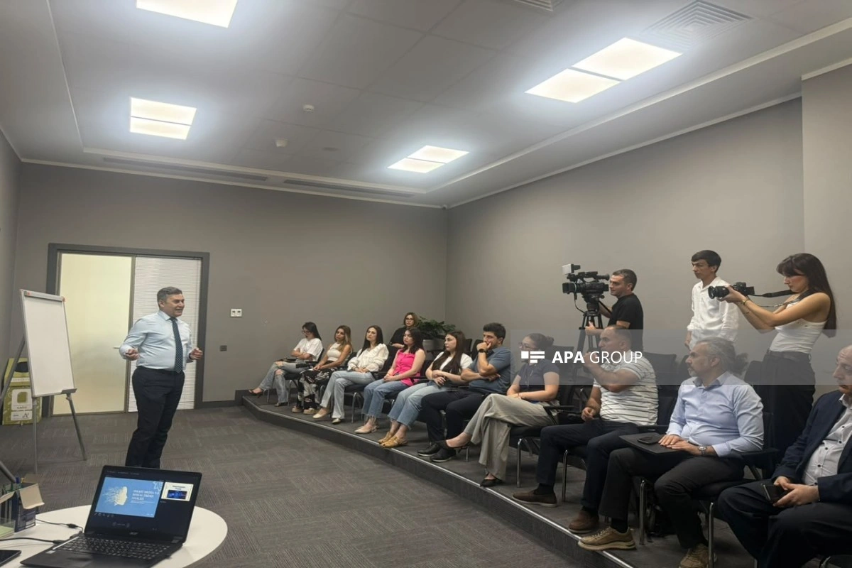 Media nümayəndələri üçün “Sosial Jurnalistika” təlimi təşkil edilib