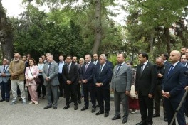 Ankara Universitetində Əhməd bəy  Ağaoğlunun barelyefi və adına auditoriya açılıb - FOTO
