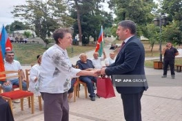 Növbəti köç karvanı Xankəndiyə çatıb, açarlar təqdim olunub - FOTO - YENİLƏNİB-1