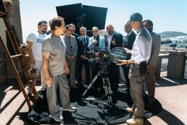 Bakıda Ceki Çanın iştirakı ilə “Tanrının Zirehi: Ultimatum” filminin çəkilişləri davam edir - FOTO