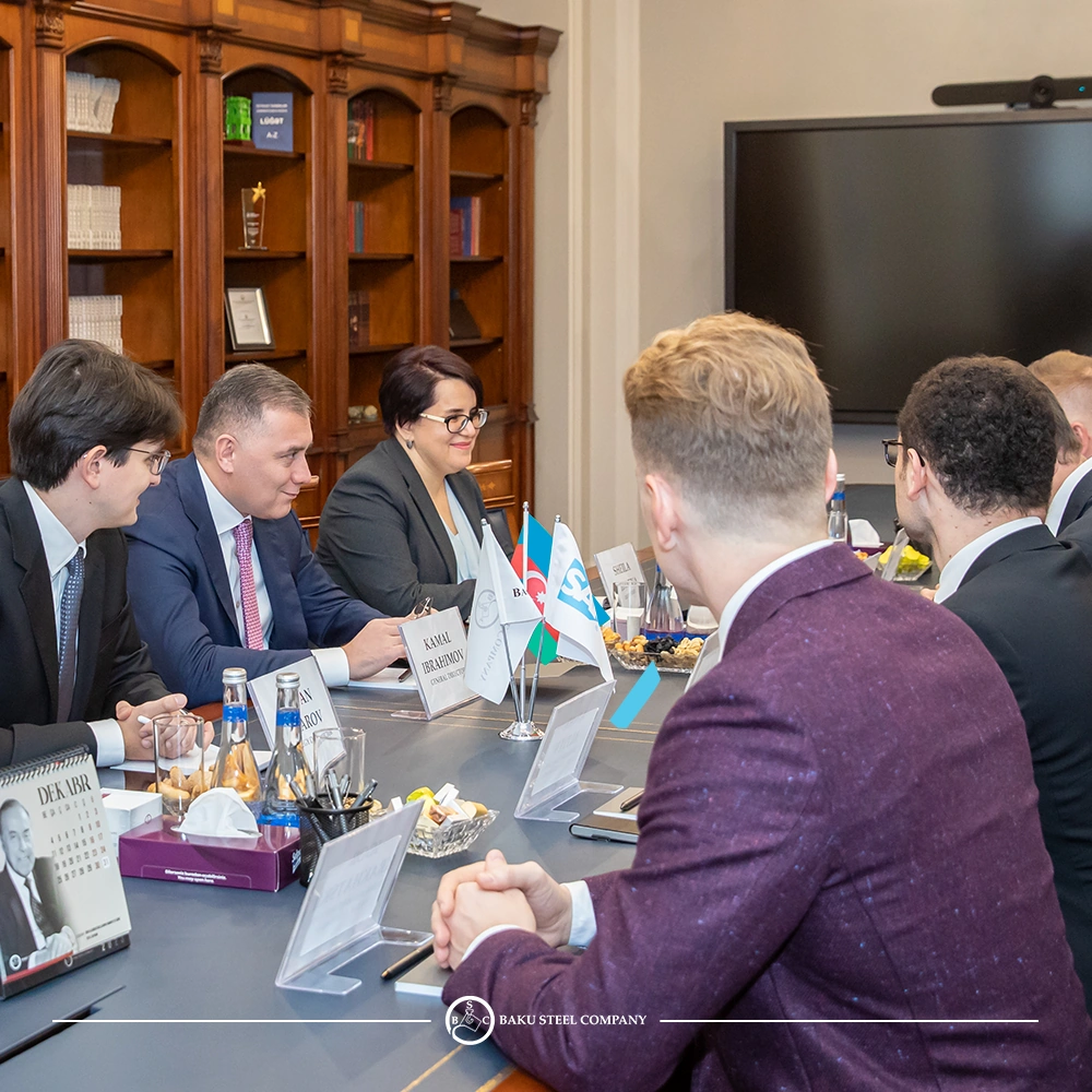 “Baku Steel Company” dünya lideri olan “SAP SE” şirkəti ilə əməkdaşlığa başlayır