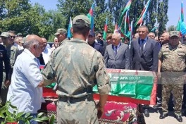 Birinci Qarabağ müharibəsinin itkin-şəhidi Möysüm Əliyevin qalıqları Füzulidə dəfn olunub
