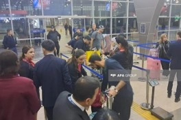 Altı ildən sonra Bakıdan Tbilisiyə ilk sərnişin qatarı bu gün yola düşüb