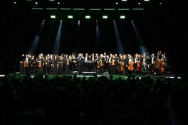 Montrödə Azərbaycanın incəsənət nümayəndələrinin iştirakı ilə qala konsert keçirilib - FOTO