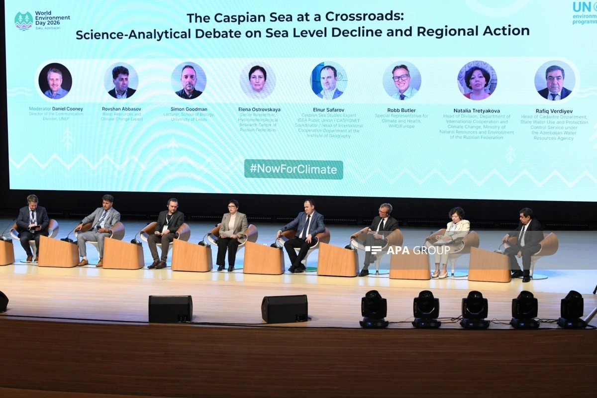 Ümumdünya Ətraf Mühit Gününə həsr olunmuş tədbirdə növbəti panel keçirilib - FOTO