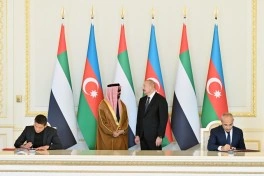 Prezident İlham Əliyev Birləşmiş Ərəb Əmirliklərinin milli təhlükəsizlik müşavirini qəbul edib