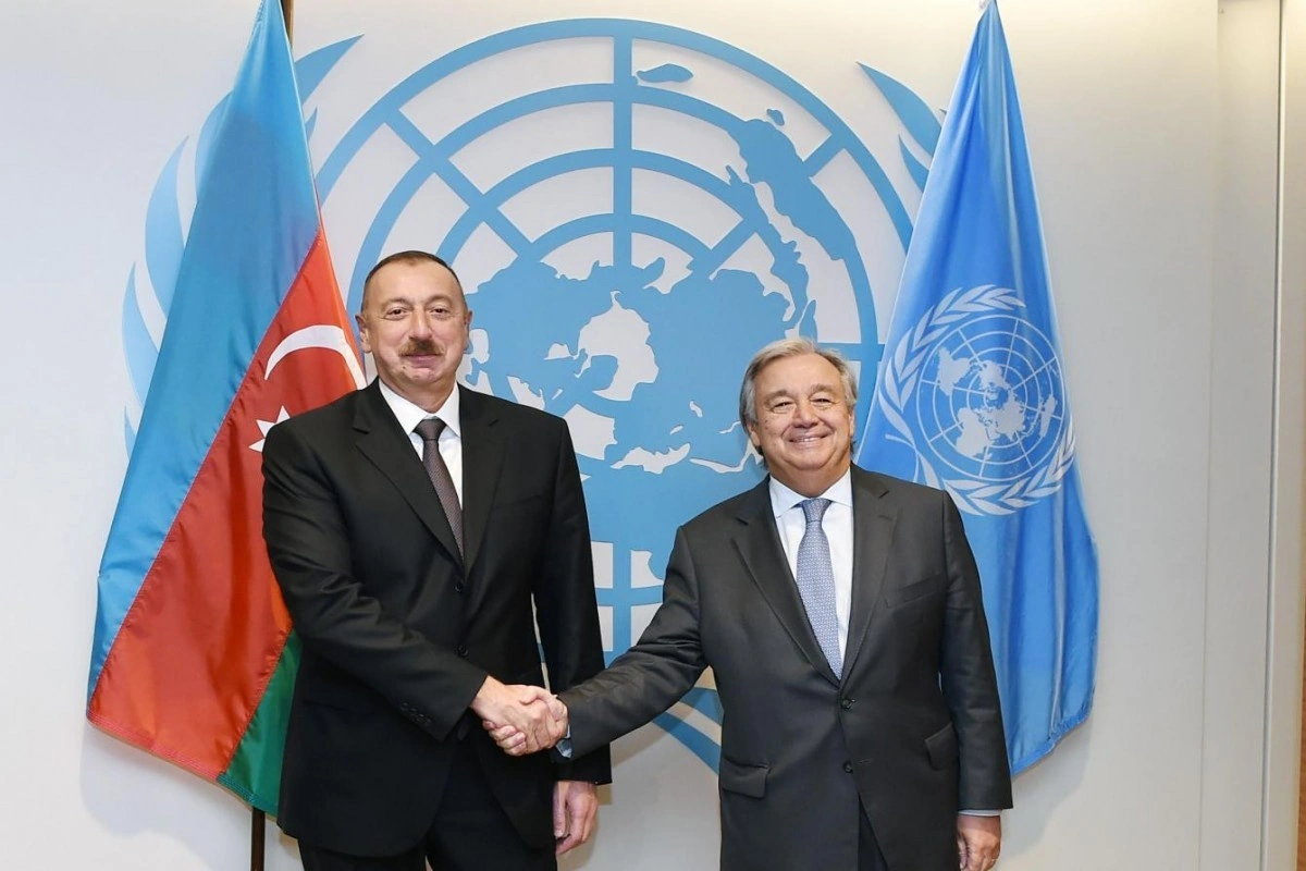 BMT Baş katibi Azərbaycan Prezidentini təbrik edib