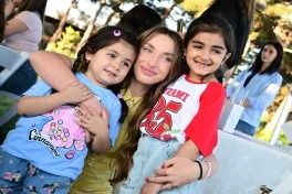 Leyla Əliyeva və Alona Əliyeva Xeyirxahlıq Festivalında iştirak ediblər