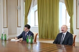 Prezident İlham Əliyev BMT-nin Sivilizasiyalar Alyansının ali nümayəndəsini qəbul edib